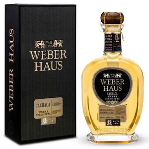 Cachaça Extra Premium Weber Haus 750ml