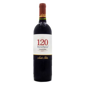 Vinho Chileno Tinto 120 Santa Rita Carmenère 750ml