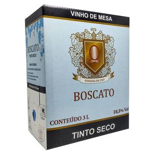 Vinho Boscato Tinto Seco Bag 3L