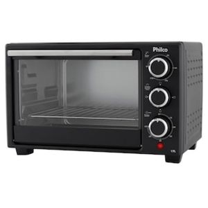 Forno Elétrico Philco PFE17P de 17L com Timer  Preto