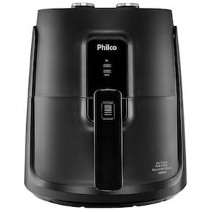 Fritadeira Elétrica Sem Óleo Air Fry Philco PFR15PG Gourmet Gold 4,4L - Preta