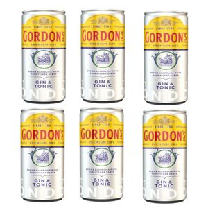 Gin Tonica Gordons Pack 6x269ml