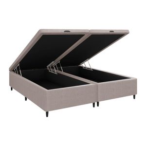 Base Cama Box Baú Queen para Colchão 158x188cm Multimóveis CR35238