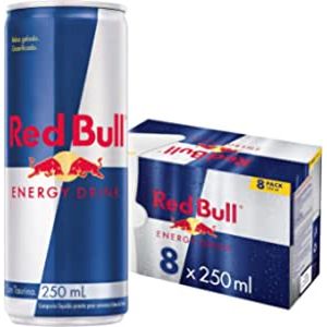 Kit 8 x Energético Red Bull Energy Drink 250ml