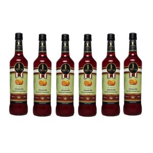 Kit 6x Licor Fórmula Curaçau Red 720ml