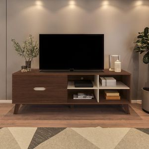 Rack TV 75" 2 Gavetas e Nichos Multimóveis CR45178