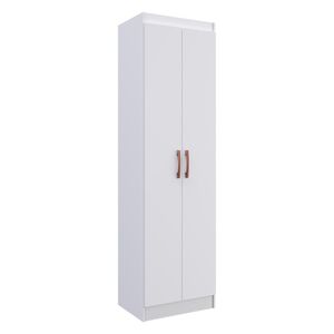 Armário 2 Portas Lavanderia Multiuso Multimóveis CR8002 Branco