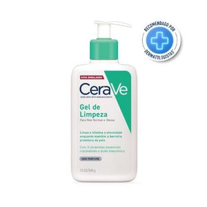 Gel De Limpeza Cerave Pele Normal À Oleosa 340g