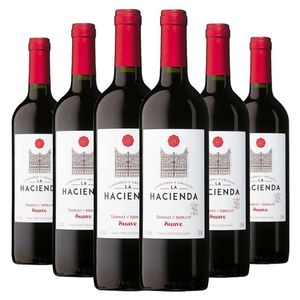 Kit Caixa Fechada 6 Garrafas La Hacienda Sweet Tannat Merlot