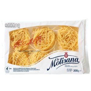 Massa Italiana La Molisana Taglierini Com Ovos 200g Massa Italiana Grano Duro LA MOLISANA Taglierini com Ovos 200g