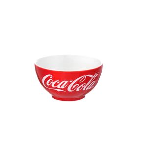 Bowl de Porcelana Redondo Coca-Cola Vermelho 440 ml