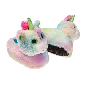 Pantufa Infantil Unicórnio Arco - Iris Europa