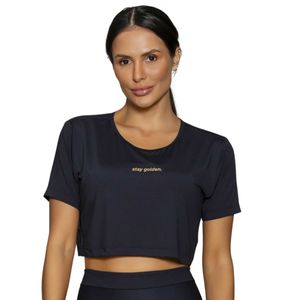 Blusa Cropped Run More 01622