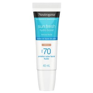 Protetor Solar Facial Neutrogena Sun Fresh Hydro Boost Cor 2.0 Fps70 40ml