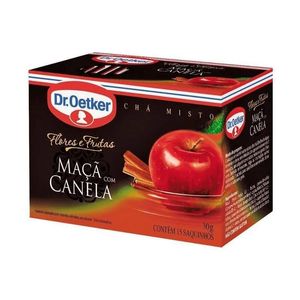 Chá Dr Oetker Flores & Frutas Maçã e Canela com 30g Chá Dr Oetker Flores & Frutas Maçã e Canela 30g