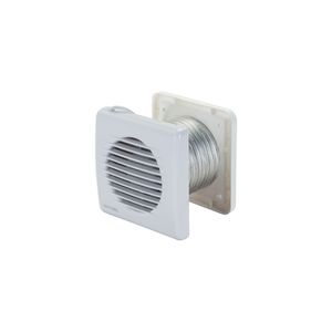 Kit Ventilador Exaustor Banheiro 100Mm 127V Premium Ventisol