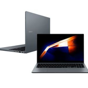 Notebook Samsung Galaxy Book4, Processador Intel Core i5, 8GB RAM, 256GB SSD, Tela 15,6”, Windows 11 Home, Grafite - NP750XGJ-KG4BR