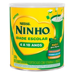 Leite Em Pó Semidesnatado Ninho Idade Escolar 750g