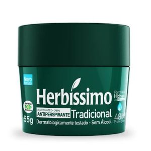 Desodorante Em Creme Herbíssimo Tradicional 55g