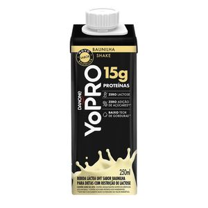 Yopro Bebida Láctea Uht Baunilha 15g De Proteínas 250ml