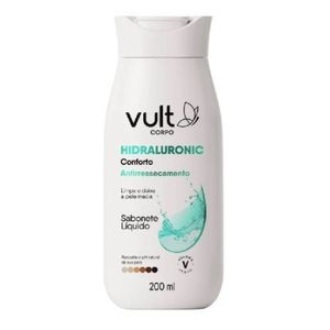 Sabonete Líquido Corporal Glicerina Vult Conforto 200ml