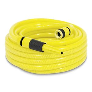 Mangueira de Jardim 15m + 02 Engates rápidos com Acqua Stop + 01 Esguicho + 01 Conector Mangueira de Jardim 15m