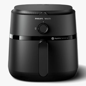 Fritadeira Air Fryer Serie 1000 XL Philips Walita 6,2L Preta NA130 1700W 127V