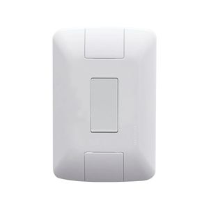 Conjunto Inter.Simples 6A/250V Aria Branc