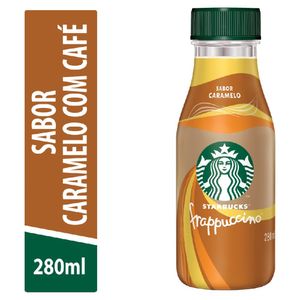 Bebida Láctea Starbucks Frappuccino Caramelo Com Café 280ml