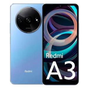 Smartphone Xiaomi Redmi A3 128GB + 4GB RAM TELA 6,71" HD + 90Hz Octa Core+ Bateria 5000mAh - Azul