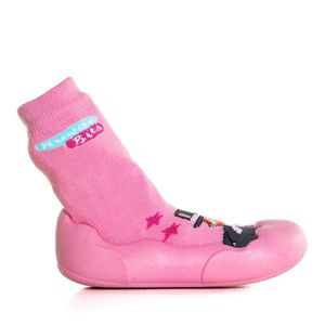 Meia Infantil Grendene com Solado 22805 Rosa