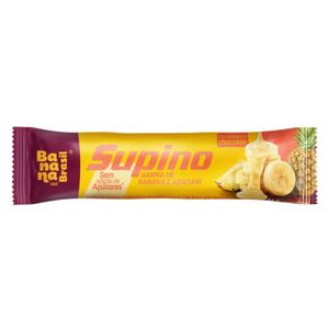 Barra De Frutas Supino Banana E Abacaxi Zero 24g