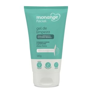 Gel De Limpeza Facial Monange Anti-oleosidade 120g