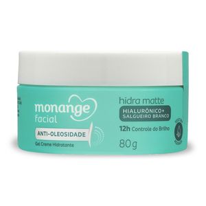 Creme Hidratante Monange Facial Matte 80g