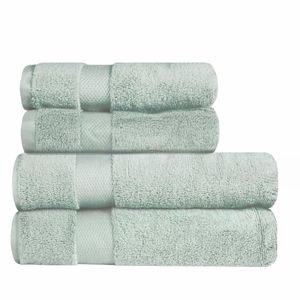 Jogo de Toalhas de Banho 4 Peças Super Soft Zero Twist Corttex Verde