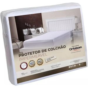 Protetor de Colchão Impermeável Solteiro Ortobom 90x190x30cm