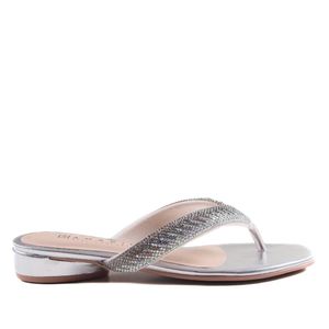 Rasteirinha Feminina Ramarim 24-23231 Prata