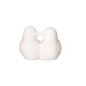 Figura Casal de Pássaro Branco 55Mm