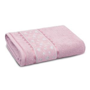 Toalha de Banho Charme Appel 68x135cm 340 g/m² Rosa Neve