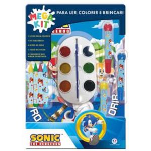 Sonic - Ler, colorir e brincar