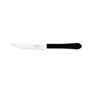 Faca Churrasco Inox 4 Leme Preta