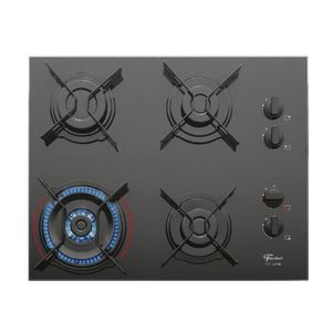 Cooktop 4 Bocas Fischer Fit Line Tripla Chama Preto Bivolt 26299-57078