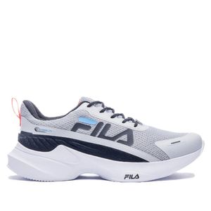 Tênis Masculino Fila Progress Prata/Preto