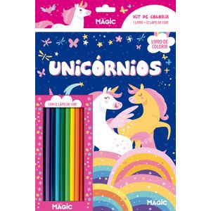 Unicórnios - Kit lápis de cor (Magic Kids)