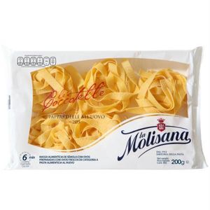 Massa Italiana La Molisana Pappardelle Com Ovos 200g