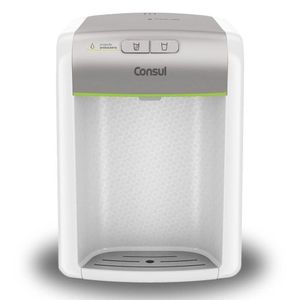 Purificador de Água Natural e Gelada Consul Antibactérias Prata Bivolt CPB34AS