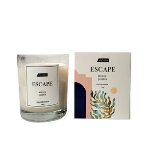 Vela Perfumada Escape Menta e Jasmin 190g - A\CASA