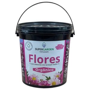 Fertilizante Supergarden Flores - 3kg