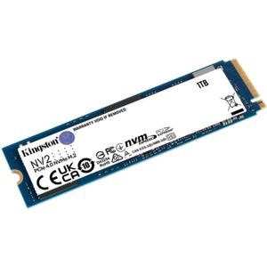 SSD Kingston NV2 1TB M.2 2280 PCIe NVMe Leitura 3500 MB/s e Gravacao 2100 MB/s SNV2S/1000G