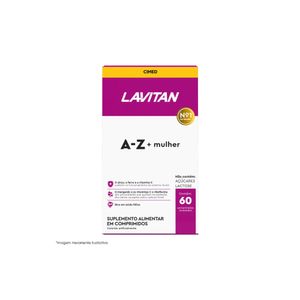 Lavitan Vitamina A-Z Mulher 60 Comprimidos Cimed